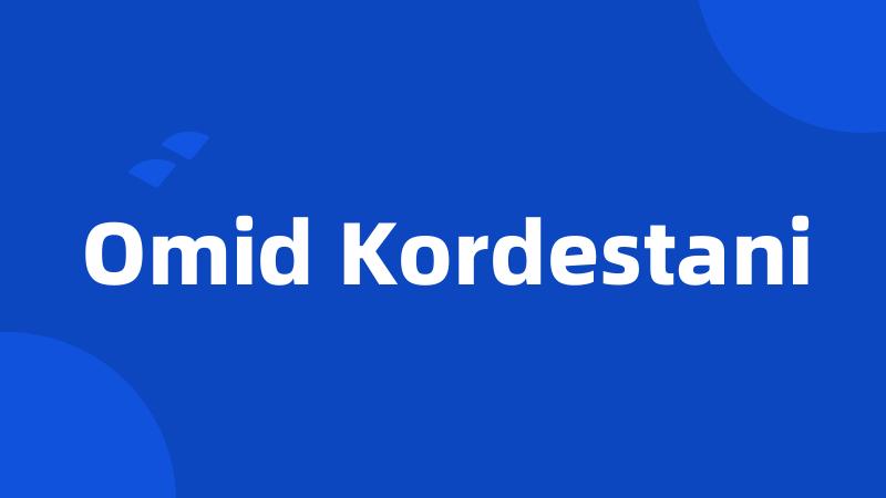 Omid Kordestani