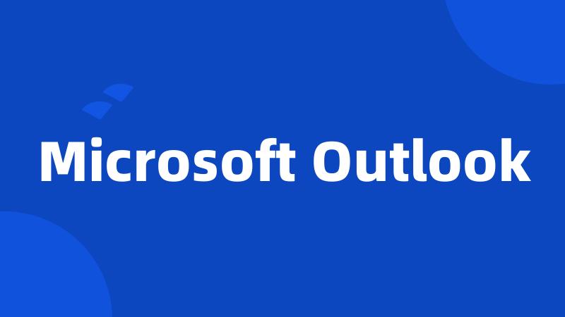 Microsoft Outlook