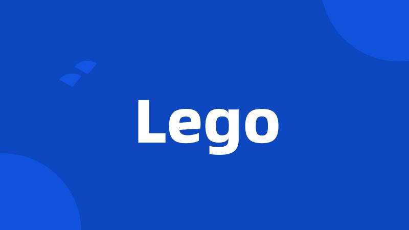 Lego