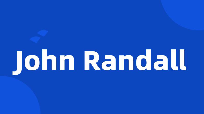 John Randall