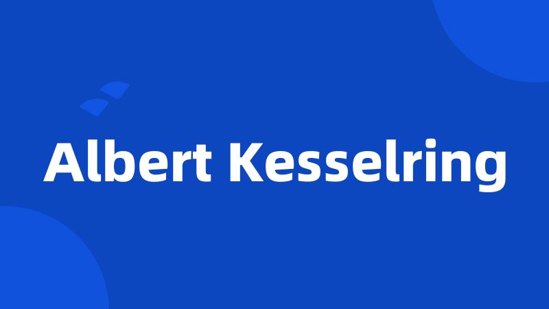 Albert Kesselring