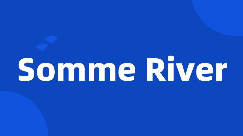 Somme River