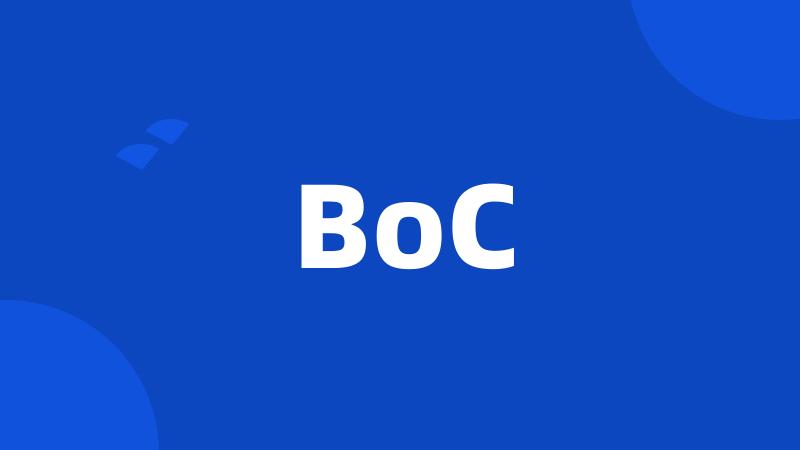 BoC