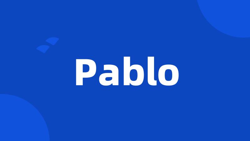 Pablo