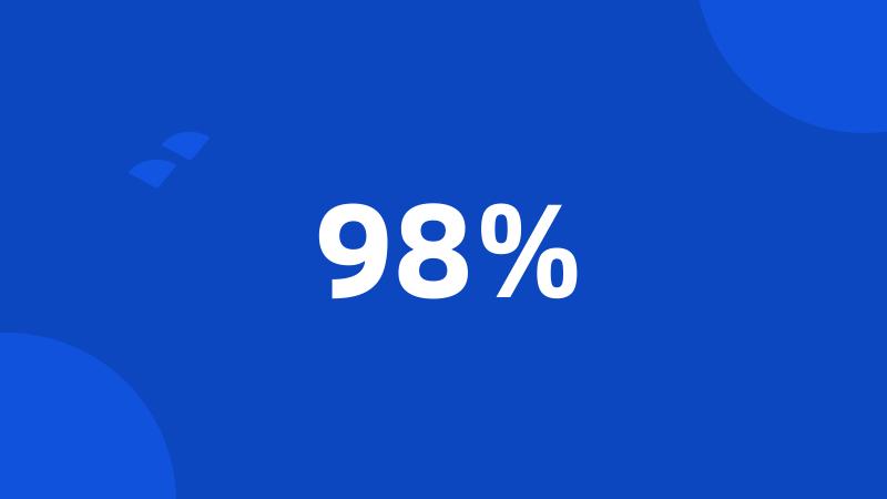 98%