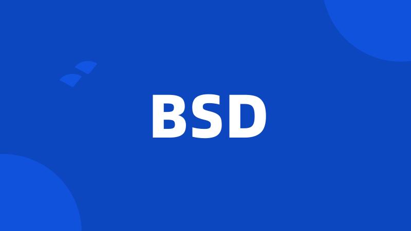 BSD