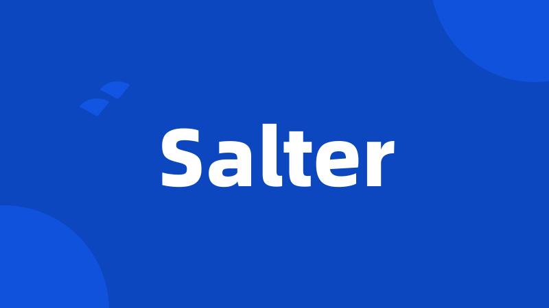 Salter