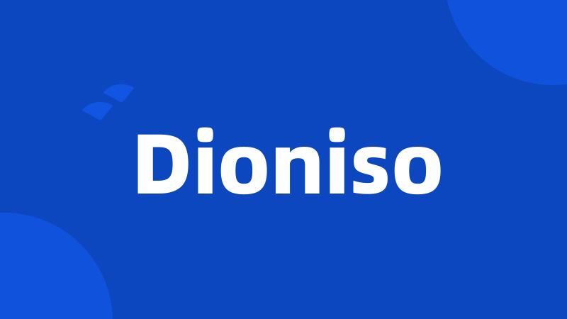 Dioniso