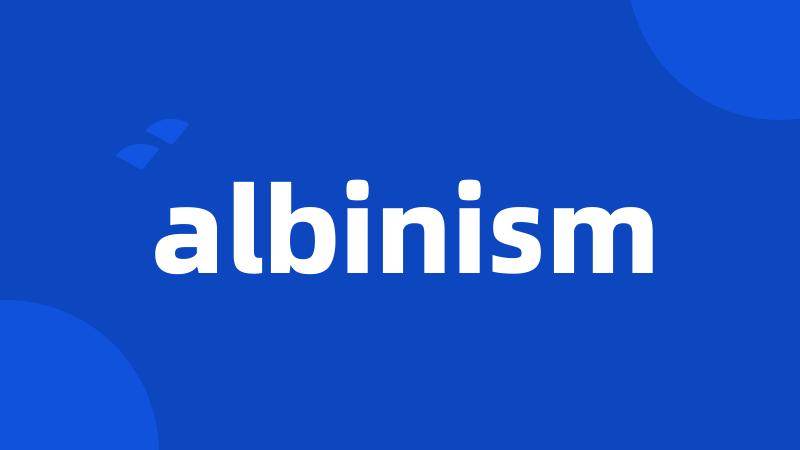 albinism