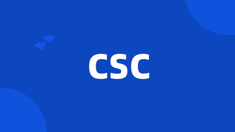 CSC