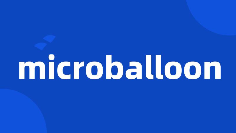 microballoon