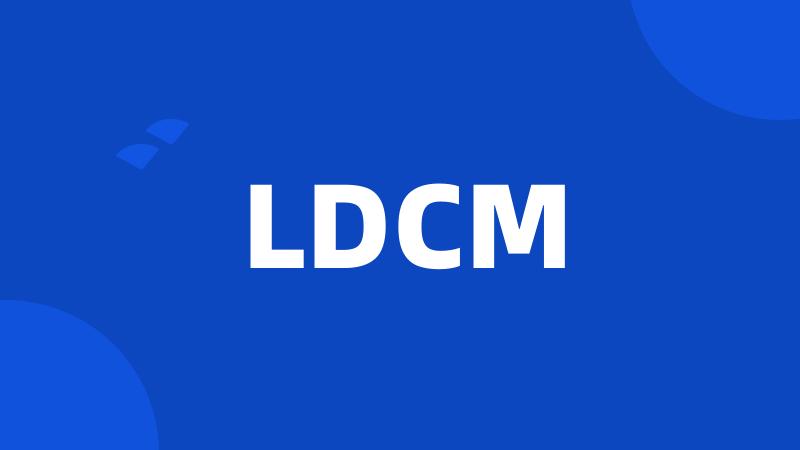 LDCM