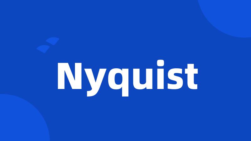 Nyquist