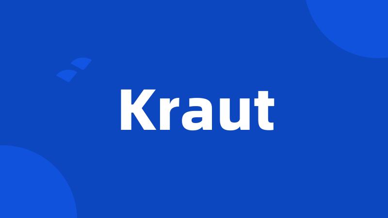 Kraut