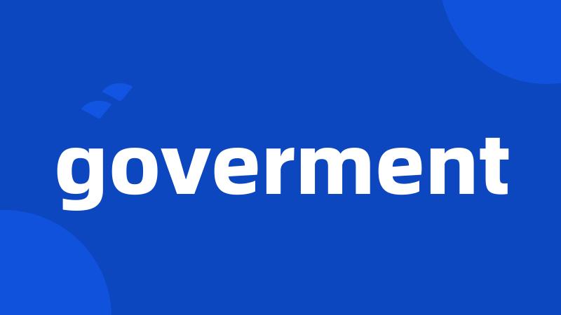 goverment