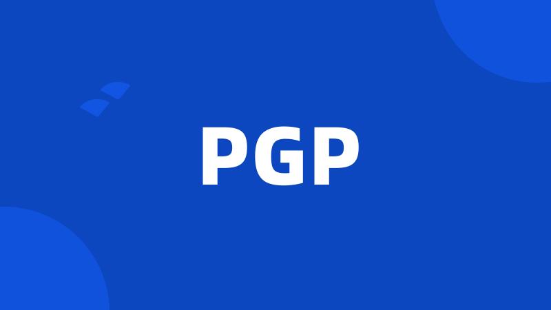 PGP