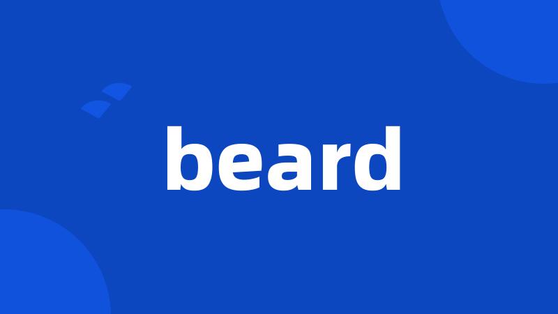 beard