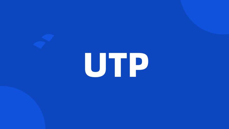 UTP