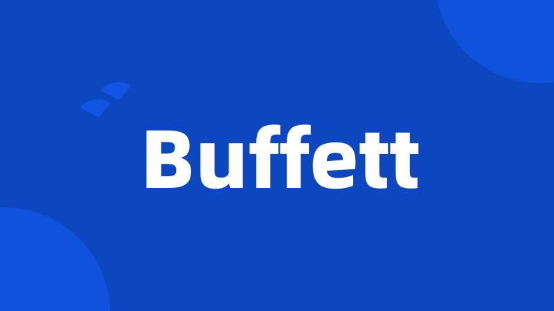 Buffett