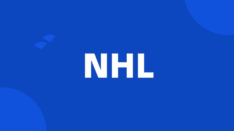 NHL