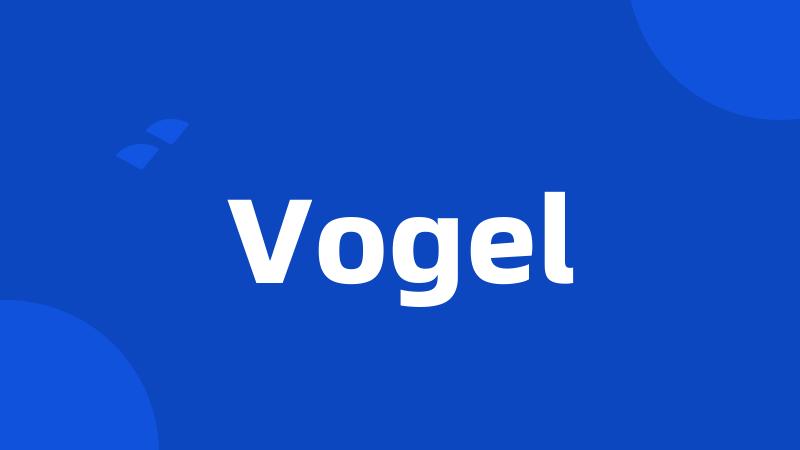 Vogel