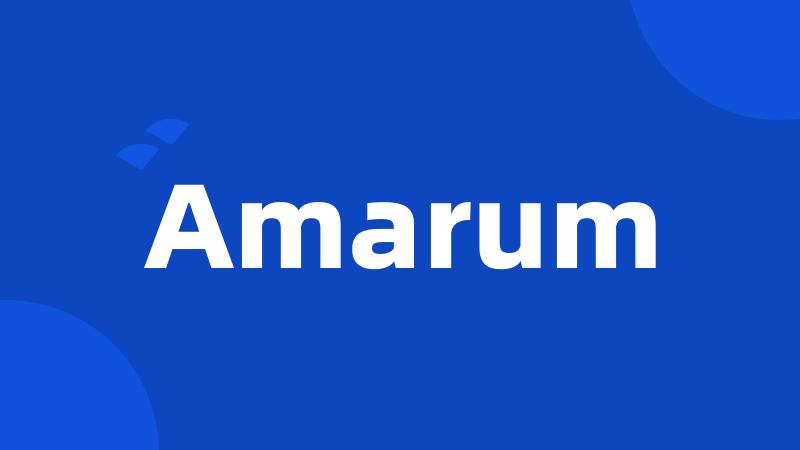 Amarum