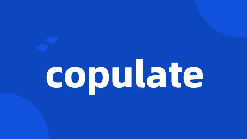 copulate