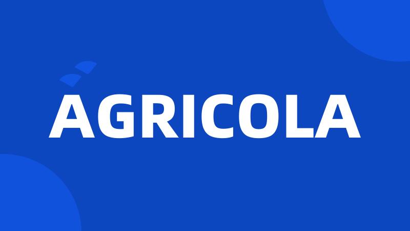 AGRICOLA