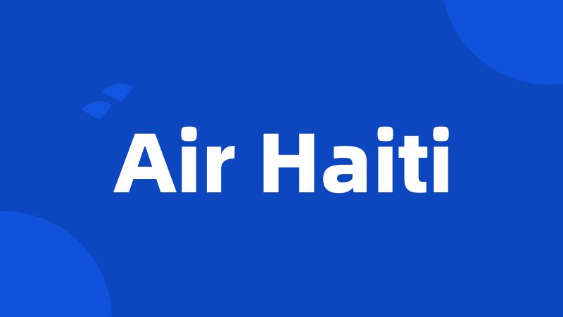 Air Haiti