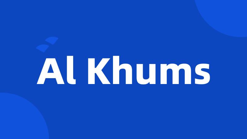 Al Khums