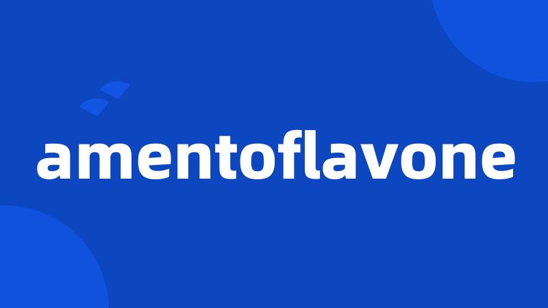 amentoflavone