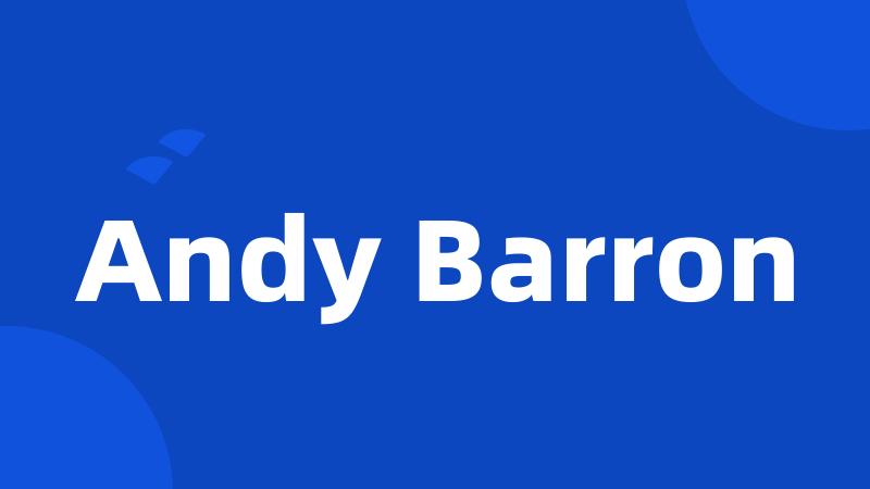 Andy Barron