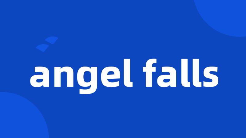 angel falls