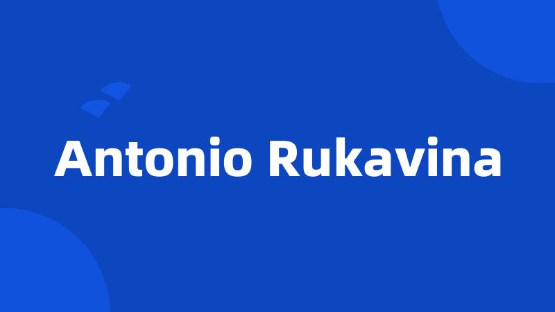 Antonio Rukavina