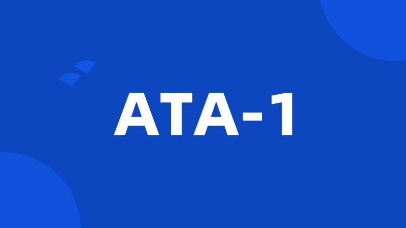 ATA-1