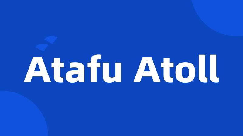 Atafu Atoll