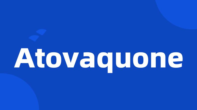 Atovaquone