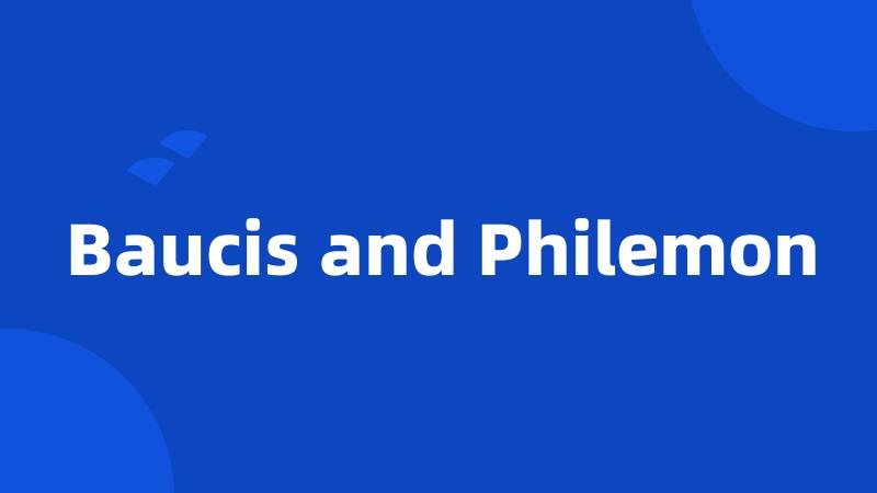 Baucis and Philemon