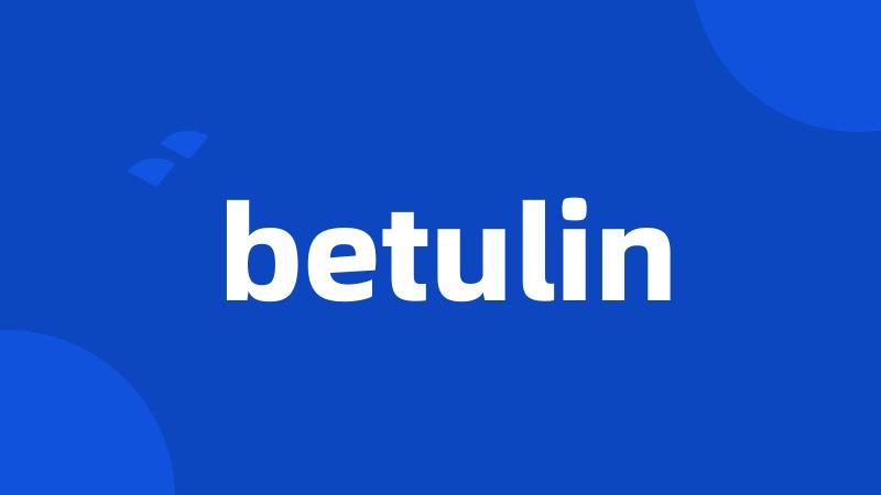 betulin