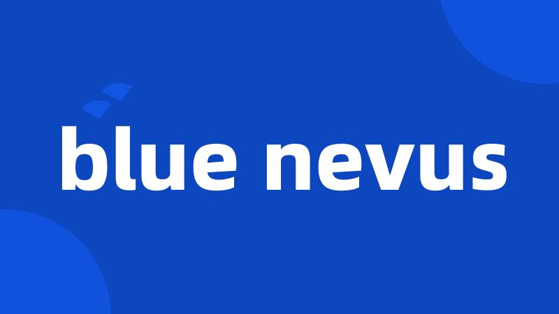 blue nevus