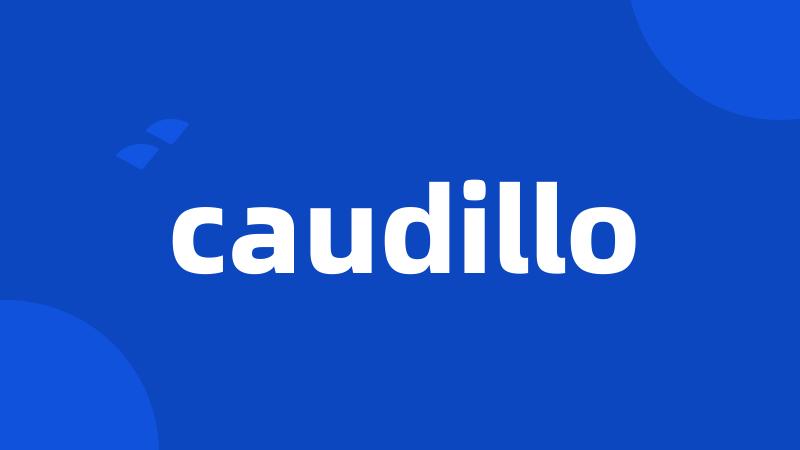 caudillo