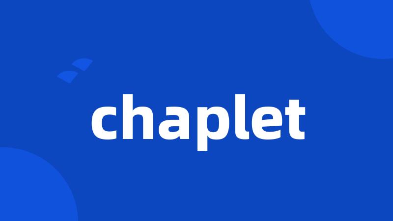 chaplet