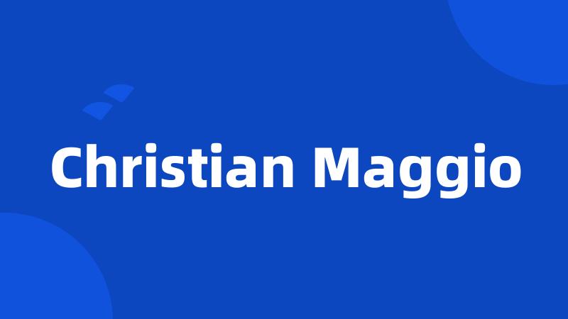 Christian Maggio