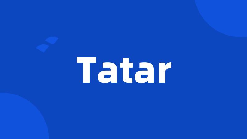 Tatar