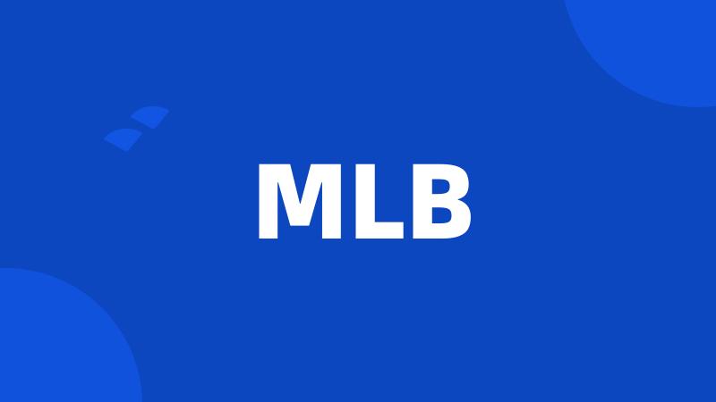 MLB