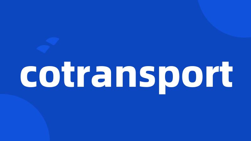 cotransport