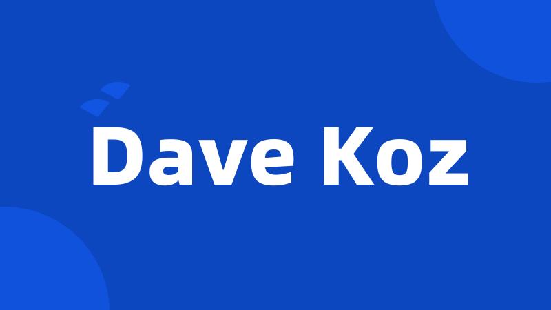 Dave Koz