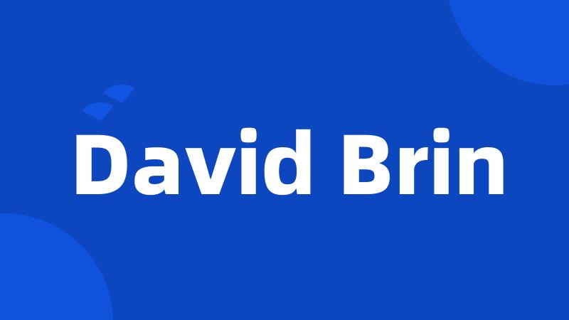 David Brin