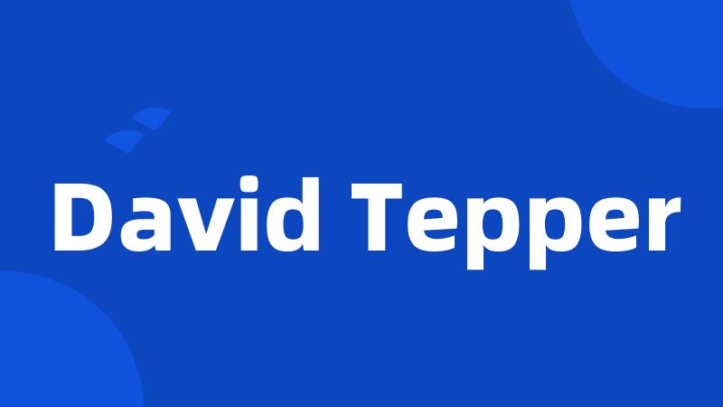 David Tepper