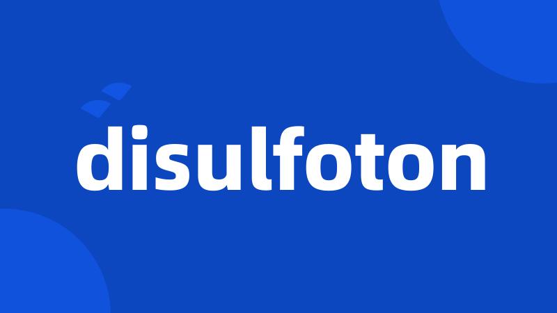 disulfoton